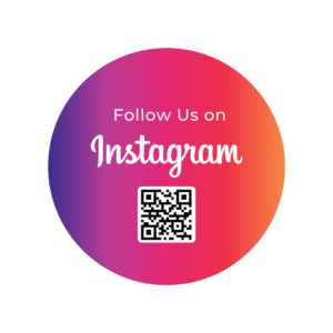 Instagram NFC & QR Phone Tags Stickers