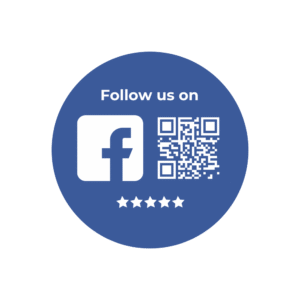 Facebook NFC & QR Phone Tags Stickers