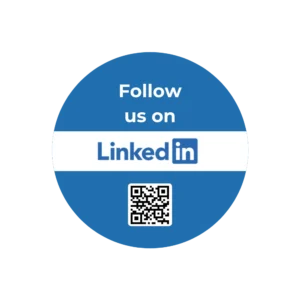 LinkedIn NFC & QR Phone Tags Stickers