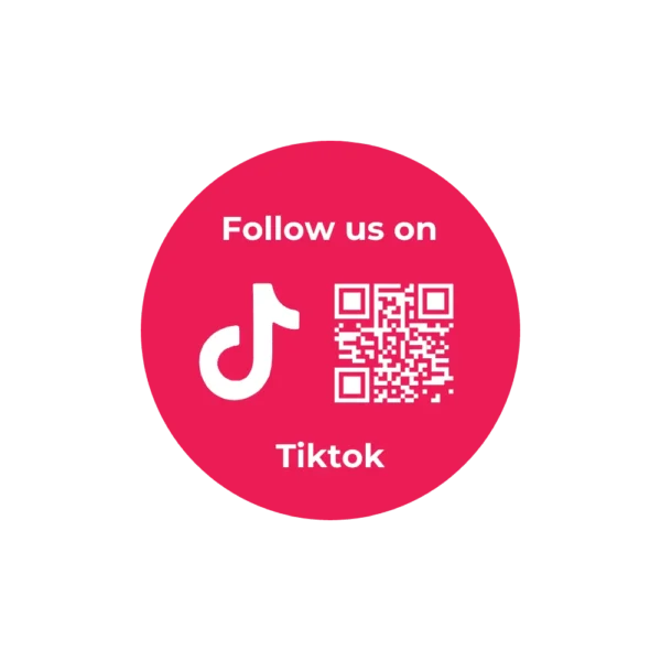 tiktok with qr sticker